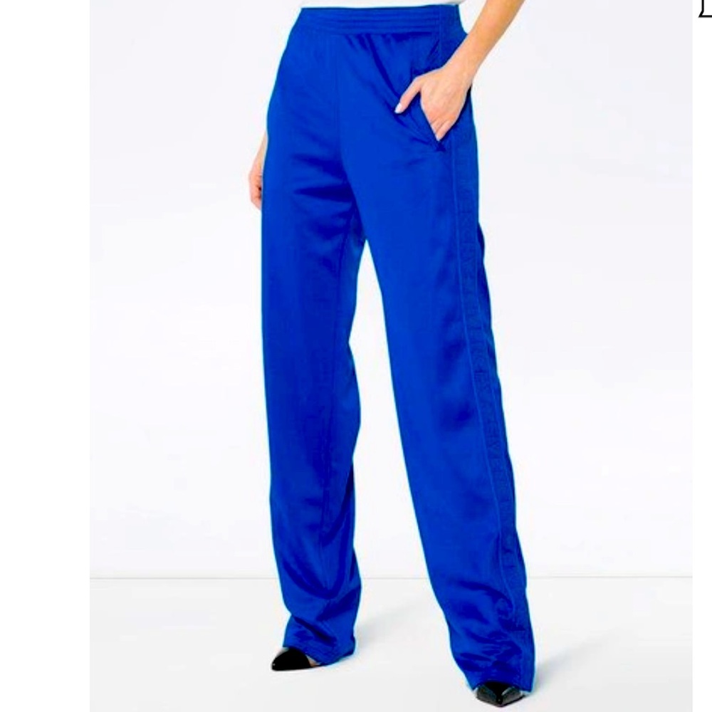 Givenchy Logo Bands Track Pants - Electric Blue - Size 40